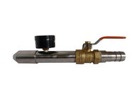 IEC60529 IPX5 IPX6 इंजेक्शन सुरक्षा परीक्षण उपकरण हाथ में पानी जेट नलिका व्यास 6.3 मिमी / 12.5 मिमी