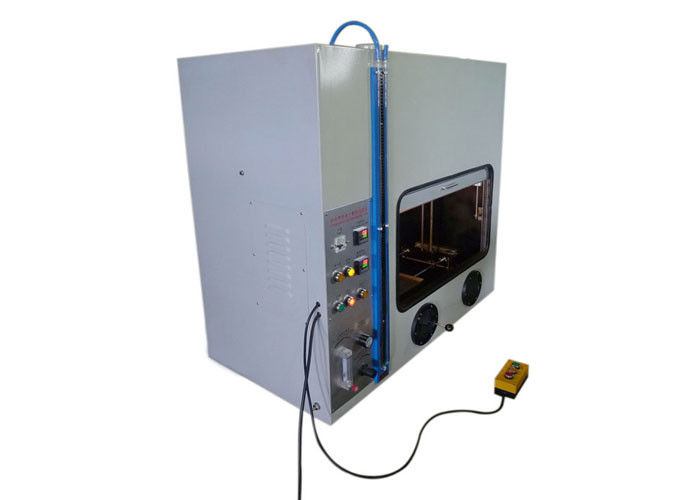 Flammability परीक्षण उपकरण फोम क्षैतिज जलन परीक्षक ISO9772-2001 / UL94