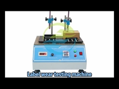 आईईसी परीक्षण उपकरण लेबल अंकन घर्षण परीक्षण उपकरण मैन्युअल संचालन