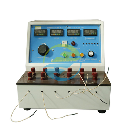अच्छा मूल्य HC9910A 6 स्टेशन 0-150°C उच्च परिशुद्धता प्लग पिन तापमान वृद्धि परीक्षक 0-125A वर्तमान परीक्षण <12V वोल्टेज 220V 50HZ बिजली की आपूर्ति IEC UL मानक विद्युत सुरक्षा परीक्षण उपकरण प्लग सॉकेट परीक्षक ऑनलाइन