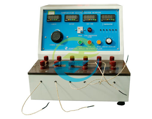 अच्छा मूल्य IEC60884-1 प्लग सॉकेट परीक्षक तापमान वृद्धि परीक्षक उच्च परिशुद्धता 6 कार्य स्टेशन ऑनलाइन