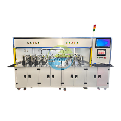 अच्छा मूल्य IEC 61810 अनुरूप रिले परीक्षण बेंच बहु स्टेशन क्षमता के साथ उच्च परिशुद्धता गैस भरने की काटने की मशीन ऑनलाइन