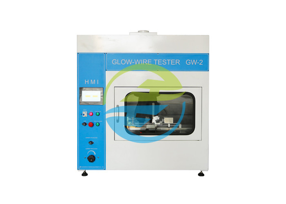 IEC60695-2-10 Ni77/Cr20 ग्लोइंग फिलामेंट के साथ ज्वलनशीलता परीक्षण उपकरण