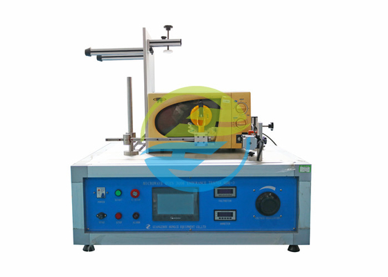 अच्छा मूल्य IEC60335-2-25 माइक्रोवेव ओवन डोर एंड्योरेंस टेस्टर 2kw टच स्क्रीन के साथ ऑनलाइन